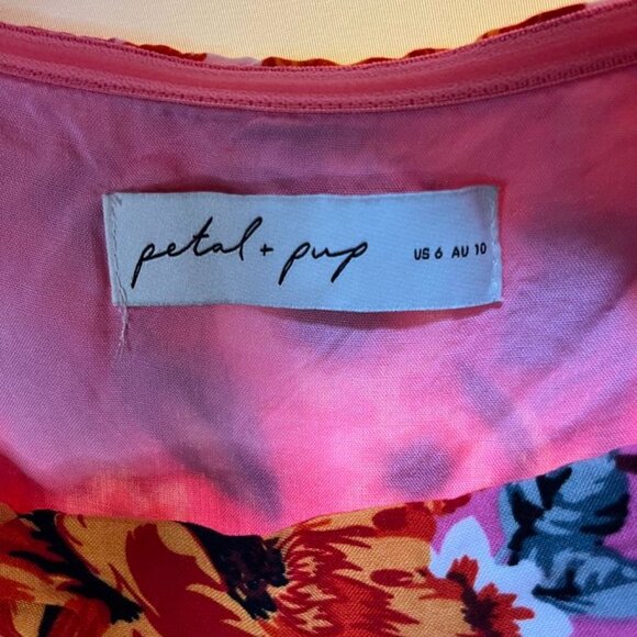 🌸 Petal + Pup “Sarai” Floral Maxi Dress | US 6 / AU 10 - Picture 8 of 14